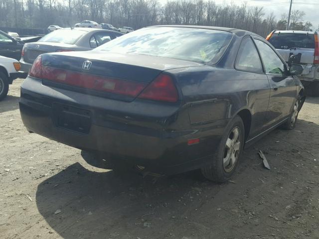 1HGCG31741A025289 - 2001 HONDA ACCORD EX BLACK photo 4