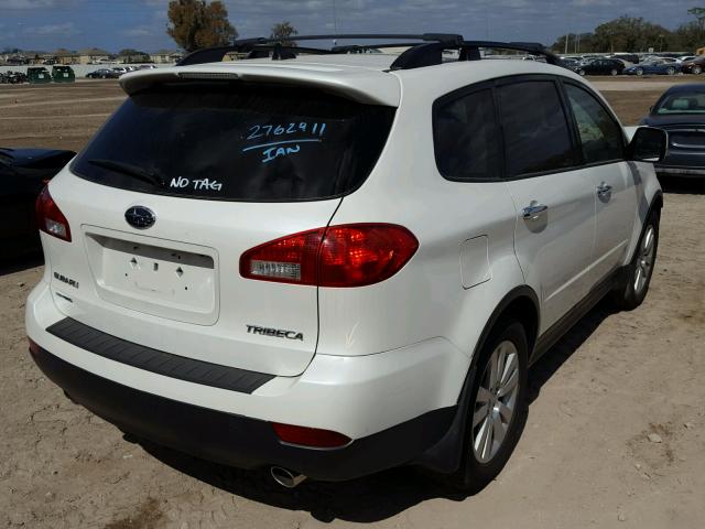 4S4WX9KD5D4400978 - 2013 SUBARU TRIBECA LI თეთრი ფოტო 4