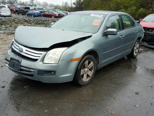 3FAFP07Z56R172176 - 2006 FORD FUSION SE GREEN photo 2