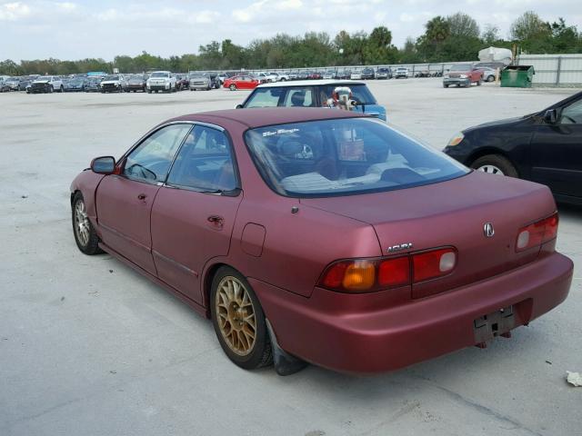 JH4DB7556RS012887 - 1994 ACURA INTEGRA LS BURGUNDY photo 3