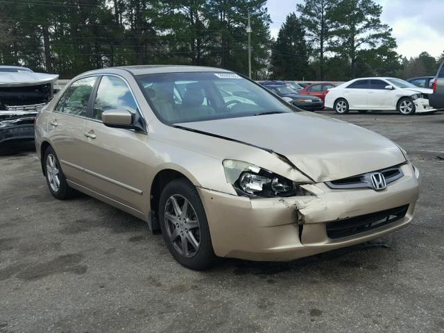 1HGCM66524A060774 - 2004 HONDA ACCORD EX GOLD photo 1