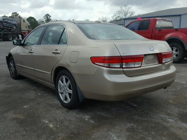 1HGCM66524A060774 - 2004 HONDA ACCORD EX GOLD photo 3