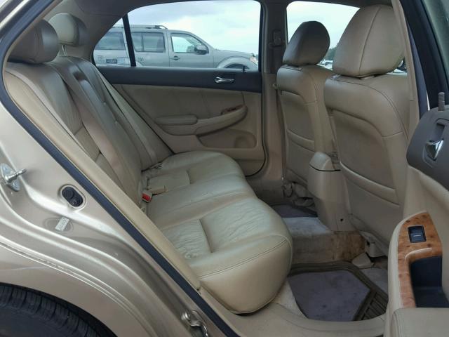 1HGCM66524A060774 - 2004 HONDA ACCORD EX GOLD photo 6