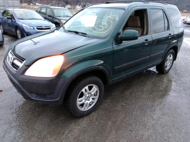 SHSRD78833U156899 - 2003 HONDA CR-V EX GREEN photo 2