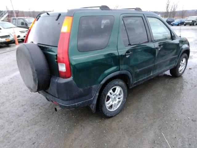 SHSRD78833U156899 - 2003 HONDA CR-V EX GREEN photo 4