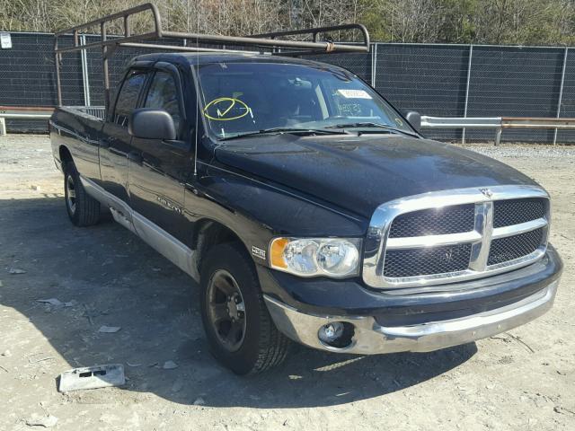 1D7HA18D64J171158 - 2004 DODGE RAM 1500 S BLACK photo 1