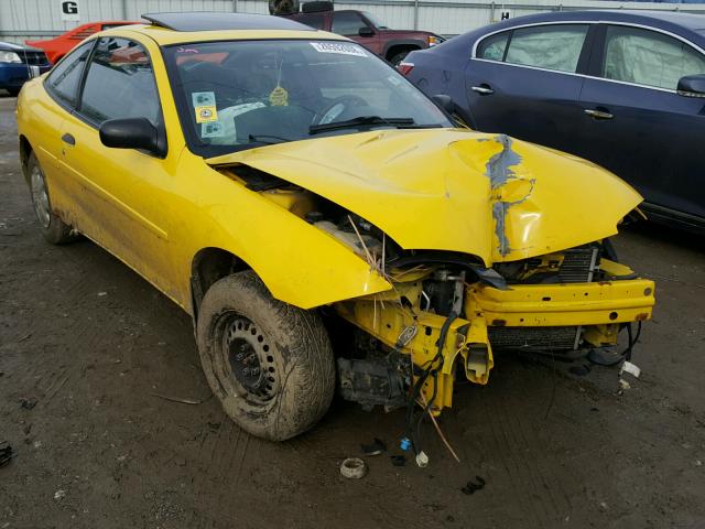 1G1JC12F047334750 - 2004 CHEVROLET CAVALIER YELLOW photo 1