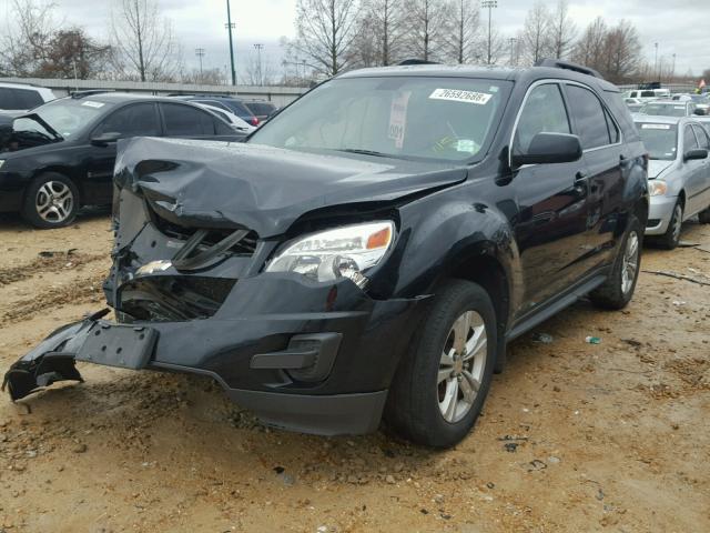 2CNALDEC6B6476488 - 2011 CHEVROLET EQUINOX LT BLACK photo 2