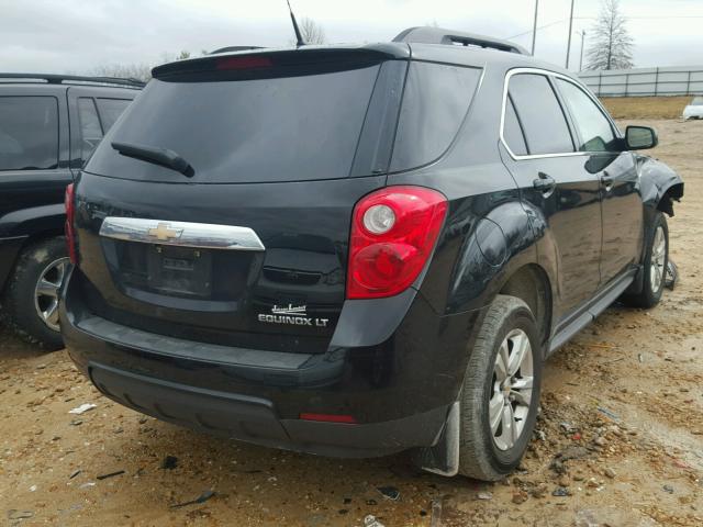 2CNALDEC6B6476488 - 2011 CHEVROLET EQUINOX LT BLACK photo 4