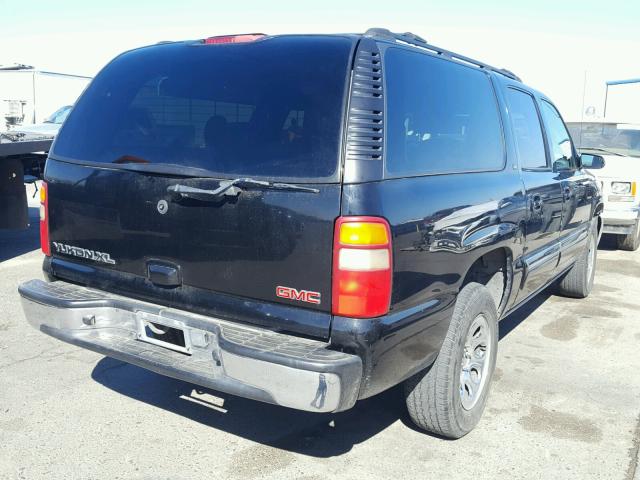 3GKEC16T02G265041 - 2002 GMC YUKON XL C BLACK photo 4