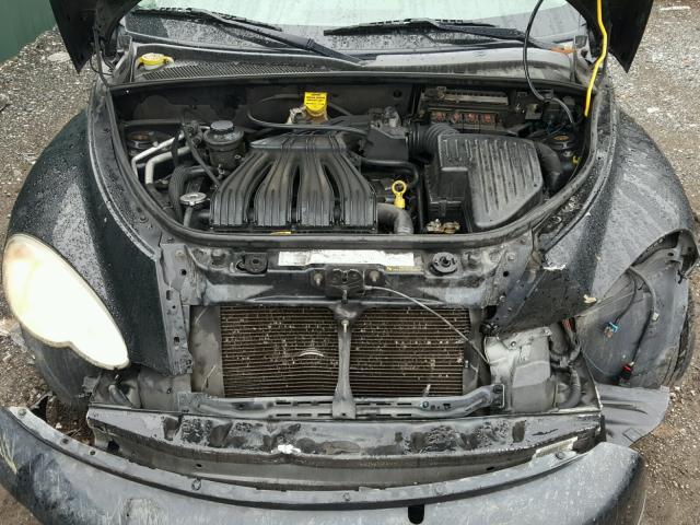 3A4FY48B56T307850 - 2006 CHRYSLER PT CRUISER BLACK photo 7