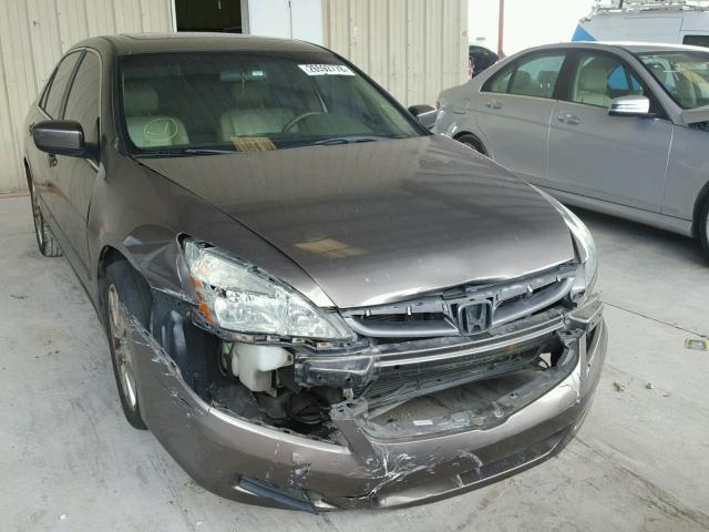 1HGCM66506A005145 - 2006 HONDA ACCORD EX SILVER photo 1