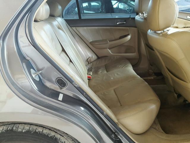 1HGCM66506A005145 - 2006 HONDA ACCORD EX SILVER photo 6