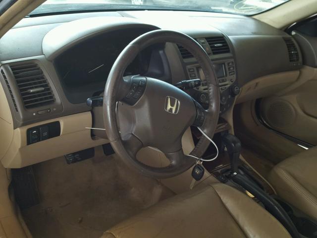 1HGCM66506A005145 - 2006 HONDA ACCORD EX SILVER photo 9