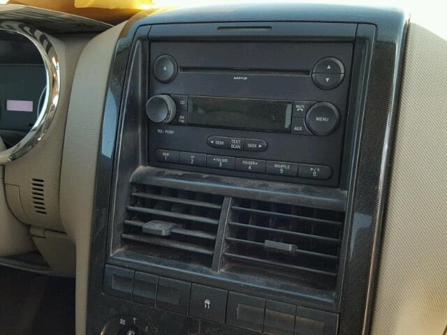 1FMEU31K67UB53010 - 2007 FORD EXPLORER S SILVER photo 9