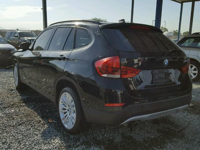 WBAVM1C59DVW44593 - 2013 BMW X1 BLACK photo 3