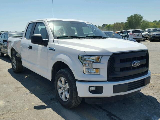 1FTEX1C86GFA96037 - 2016 FORD F150 SUPER WHITE photo 1