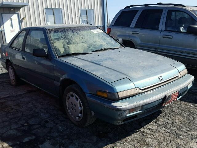 1HGCA6186KA049011 - 1989 HONDA ACCORD LXI BLUE photo 1