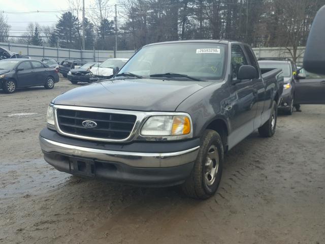 2FTRX17273CA32344 - 2003 FORD F150 GRAY photo 2