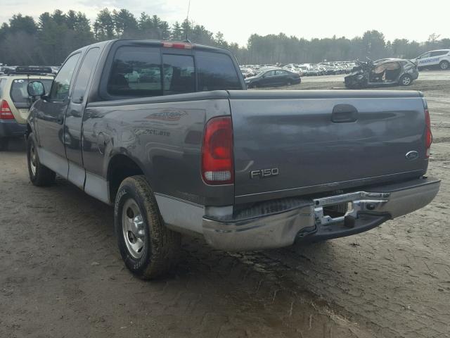 2FTRX17273CA32344 - 2003 FORD F150 GRAY photo 3