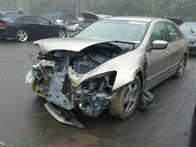 JHMCN36465C018534 - 2005 HONDA ACCORD HYB GOLD photo 2