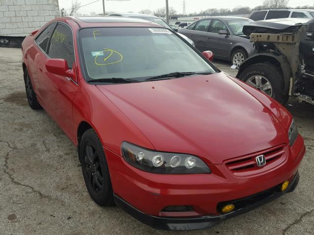 1HGCG225X2A005198 - 2002 HONDA ACCORD EX RED photo 1