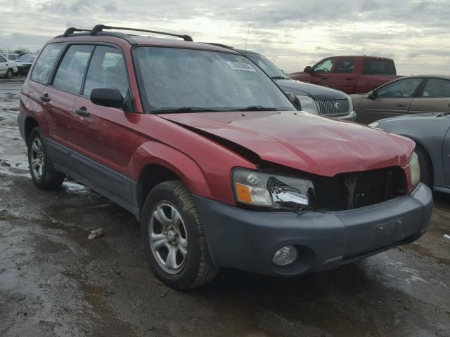 JF1SG63633H720170 - 2003 SUBARU FORESTER 2 RED photo 1