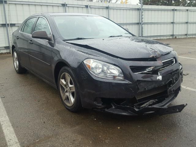 1G1ZB5EB5AF270048 - 2010 CHEVROLET MALIBU LS BLACK photo 1
