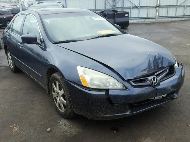 1HGCM66555A032257 - 2005 HONDA ACCORD EX GRAY photo 1