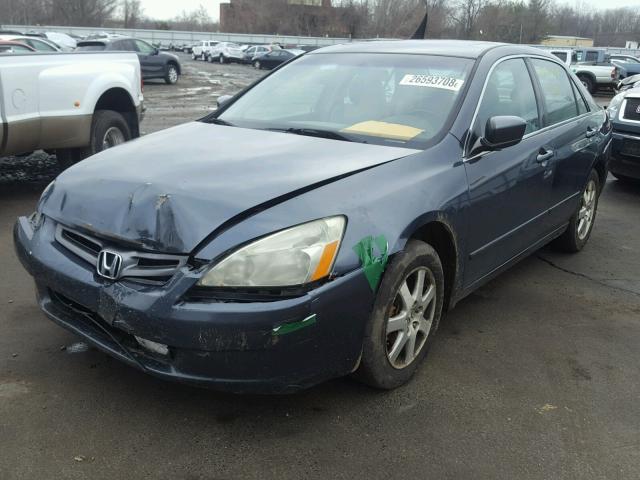 1HGCM66555A032257 - 2005 HONDA ACCORD EX GRAY photo 2