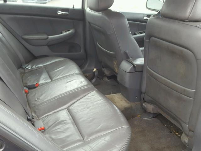 1HGCM66555A032257 - 2005 HONDA ACCORD EX GRAY photo 6