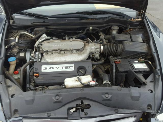 1HGCM66555A032257 - 2005 HONDA ACCORD EX GRAY photo 7