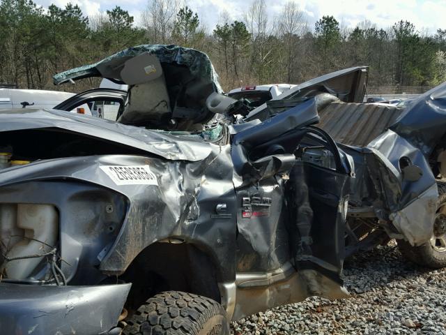 3D7KS28A37G835176 - 2007 DODGE RAM 2500 S GRAY photo 9
