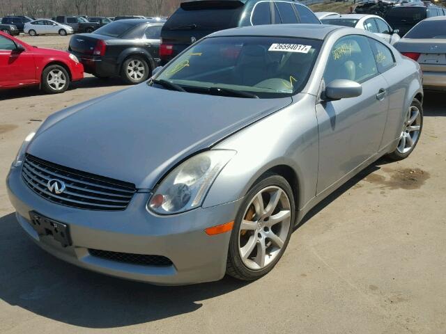 JNKCV54E93M212294 - 2003 INFINITI G35 SILVER photo 2