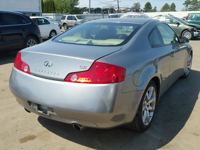 JNKCV54E93M212294 - 2003 INFINITI G35 SILVER photo 4