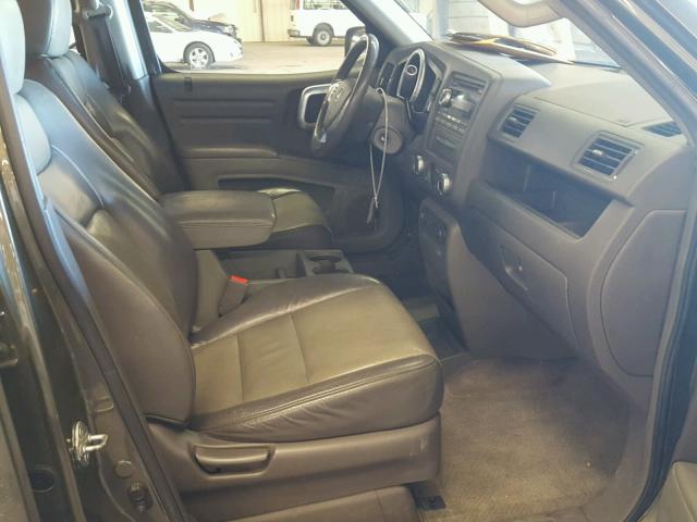 2HJYK16576H542699 - 2006 HONDA RIDGELINE GRAY photo 5