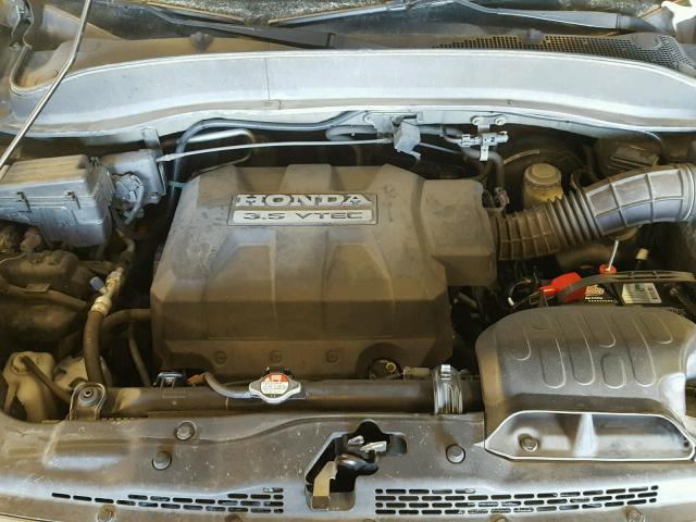 2HJYK16576H542699 - 2006 HONDA RIDGELINE GRAY photo 7