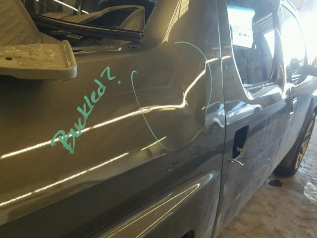 2HJYK16576H542699 - 2006 HONDA RIDGELINE GRAY photo 9