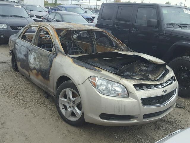 1G1ZB5E16BF267121 - 2011 CHEVROLET MALIBU LS დამწვარი ფოტო 1