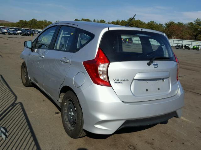 3N1CE2CP9HL371999 - 2017 NISSAN VERSA NOTE SILVER photo 3