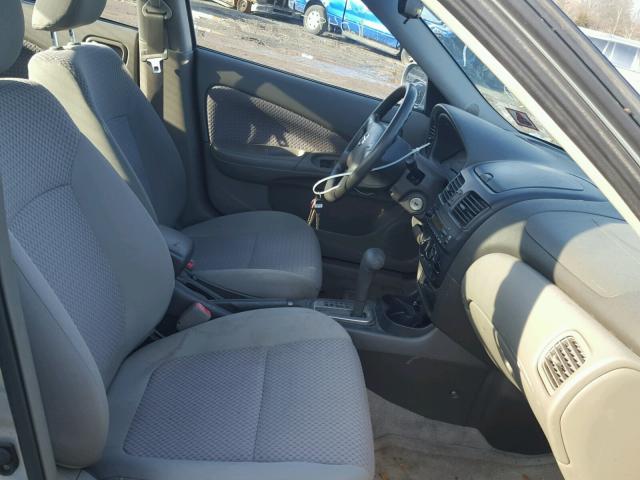 3N1CB51DX4L831989 - 2004 NISSAN SENTRA 1.8 SILVER photo 5