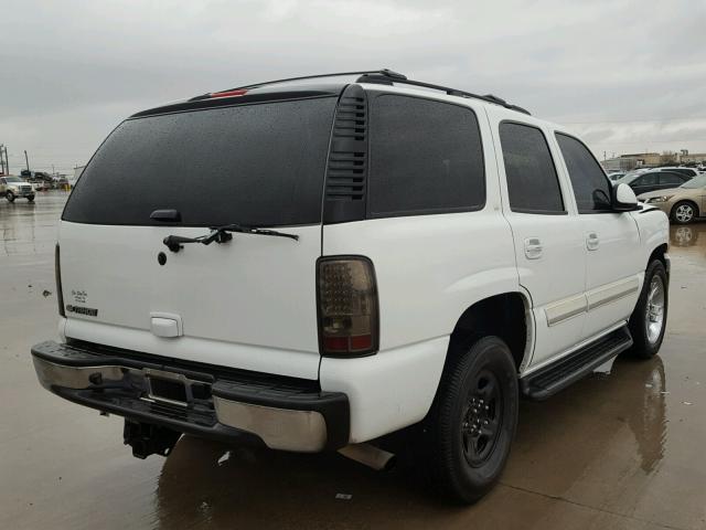 1GNEC13T66R111902 - 2006 CHEVROLET TAHOE C150 WHITE photo 4