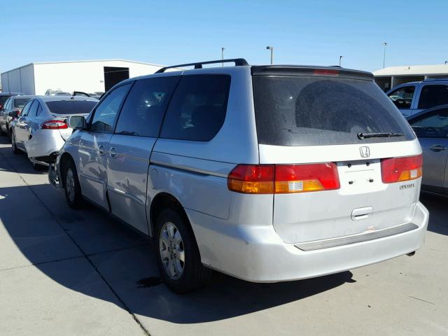 5FNRL18043B029614 - 2003 HONDA ODYSSEY EX SILVER photo 3