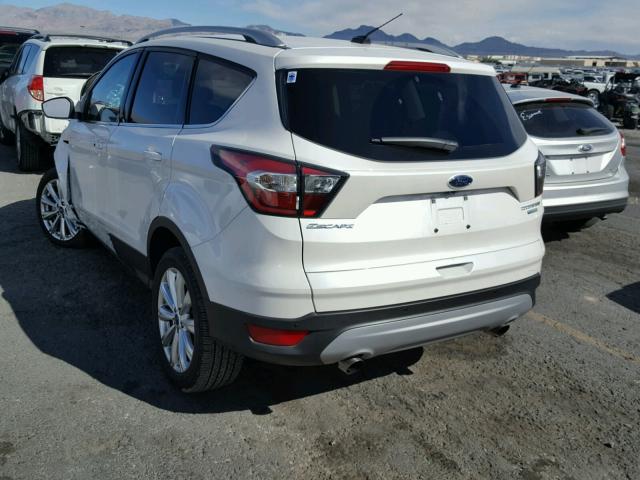 1FMCU0J96HUA32532 - 2017 FORD ESCAPE TIT WHITE photo 3