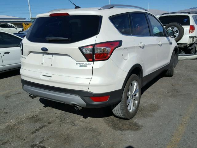 1FMCU0J96HUA32532 - 2017 FORD ESCAPE TIT WHITE photo 4