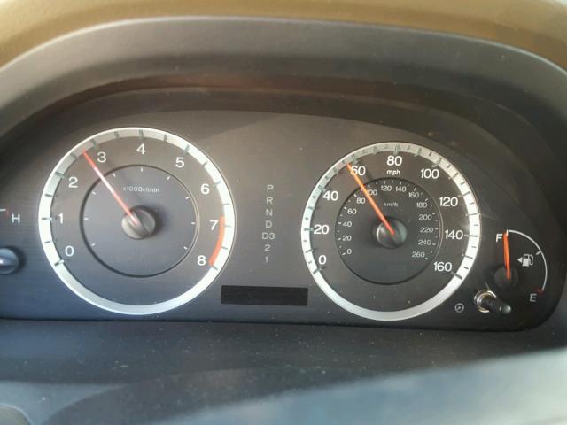 1HGCP368X9A007327 - 2009 HONDA ACCORD EXL WHITE photo 8