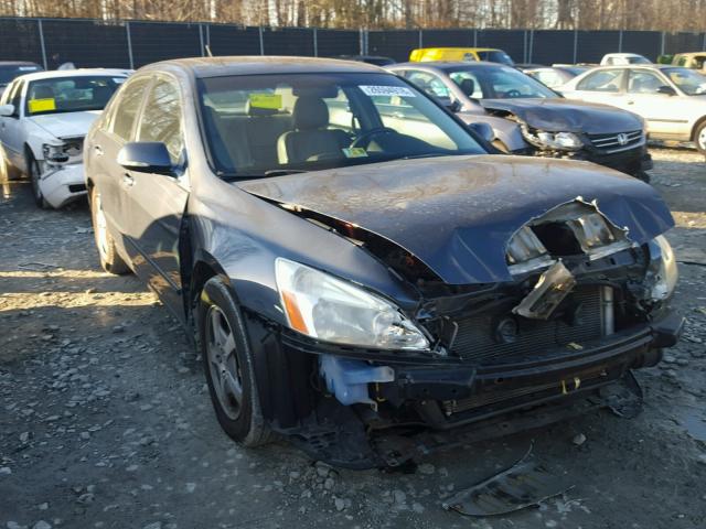 JHMCN36407C001344 - 2007 HONDA ACCORD HYB GRAY photo 1