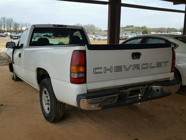 1GCEC14WX2Z246425 - 2002 CHEVROLET SILVERADO WHITE photo 3