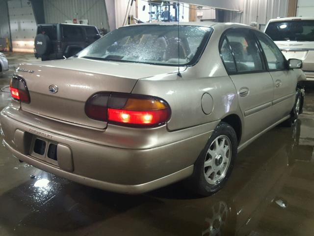 1G1NE52M2W6194887 - 1998 CHEVROLET MALIBU LS GOLD photo 4