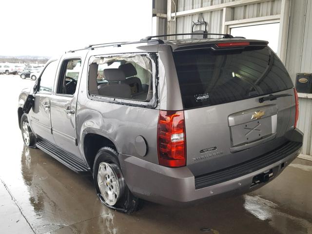 1GNFC26019R235415 - 2009 CHEVROLET SUBURBAN C GRAY photo 3